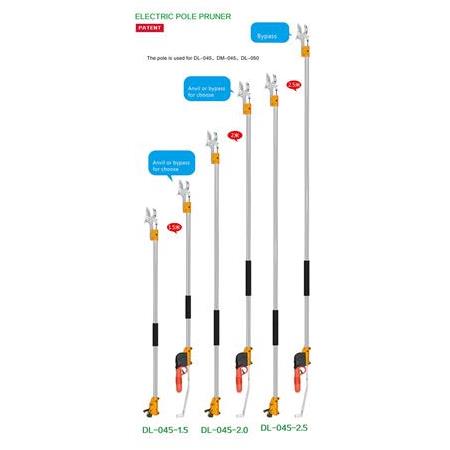 SUJINENG  2,5M  AKÜLÜ YÜKSEK DAL BUDAMA APARATI